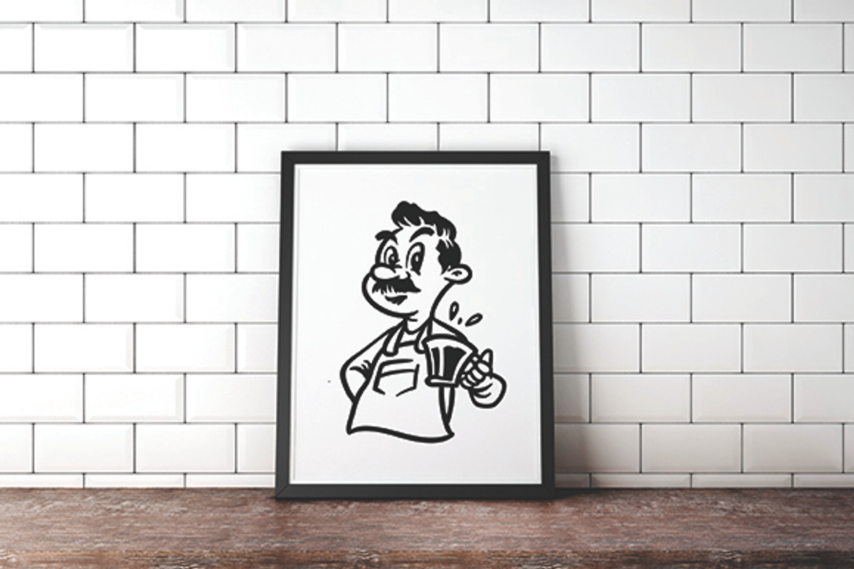 Cartoon Vintage Illustration, an Object Graphic by maghrib (Photo 4 of 5)