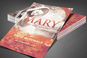 Mary Did You Know? Church Flyer, a Flyer Template by loswl (Thumbnail 5 of 6)