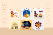 Happy Lohri Instagram Templates, a Templates & Theme by Creative Hatti (Thumbnail 4 of 5)