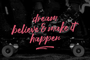 Strong Brush, a Script Font by Stripes Studio (Thumbnail 4 of 8)