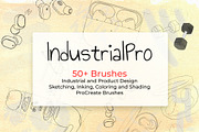 IndustrialPro Product Design Brushes, a Brush Add-On by Character (Thumbnail 1 of 5)