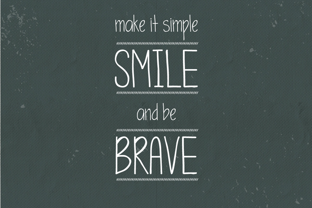 Simplicity Typeface preview 2