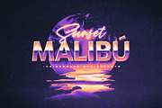 80s Text Effects Complete Bundle, a Layer Style Add-On by Indieground Design Inc. (Thumbnail 17 of 31)