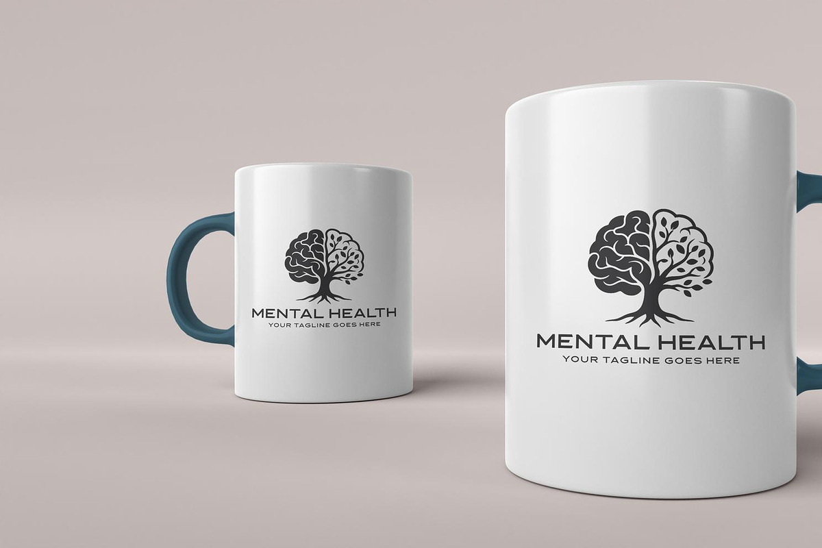 Mental Health Logo Design, a Branding & Logo Template by YUDesignStore (Photo 6 of 9)