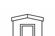 42 Vector Warehouse Outline Icons, an Outline Icon by adenpinkstore (Thumbnail 12 of 19)
