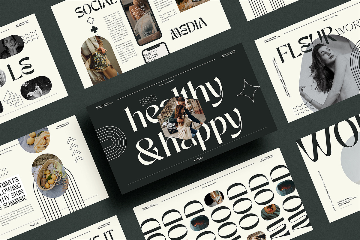 Fleur - Canva Presentation Creator, a Presentation Template by SilverStag Type Foundry (Photo 6 of 25)