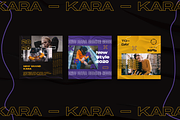Kara Story & Feed Instagram Template, a Social Media Template by Inkofert (Thumbnail 4 of 12)