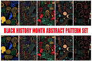 Black History Month Abstract Pattern, an Illustration by T-shirt Pond (Thumbnail 1 of 11)