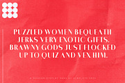 Wavea - Modern Display Sans, a Sans Serif Font by Almeera Std (Thumbnail 5 of 5)