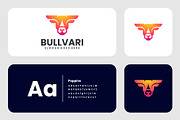 Modern Gradient Head Bull Logo, a Branding & Logo Template by Artnivora.Std (Thumbnail 2 of 4)