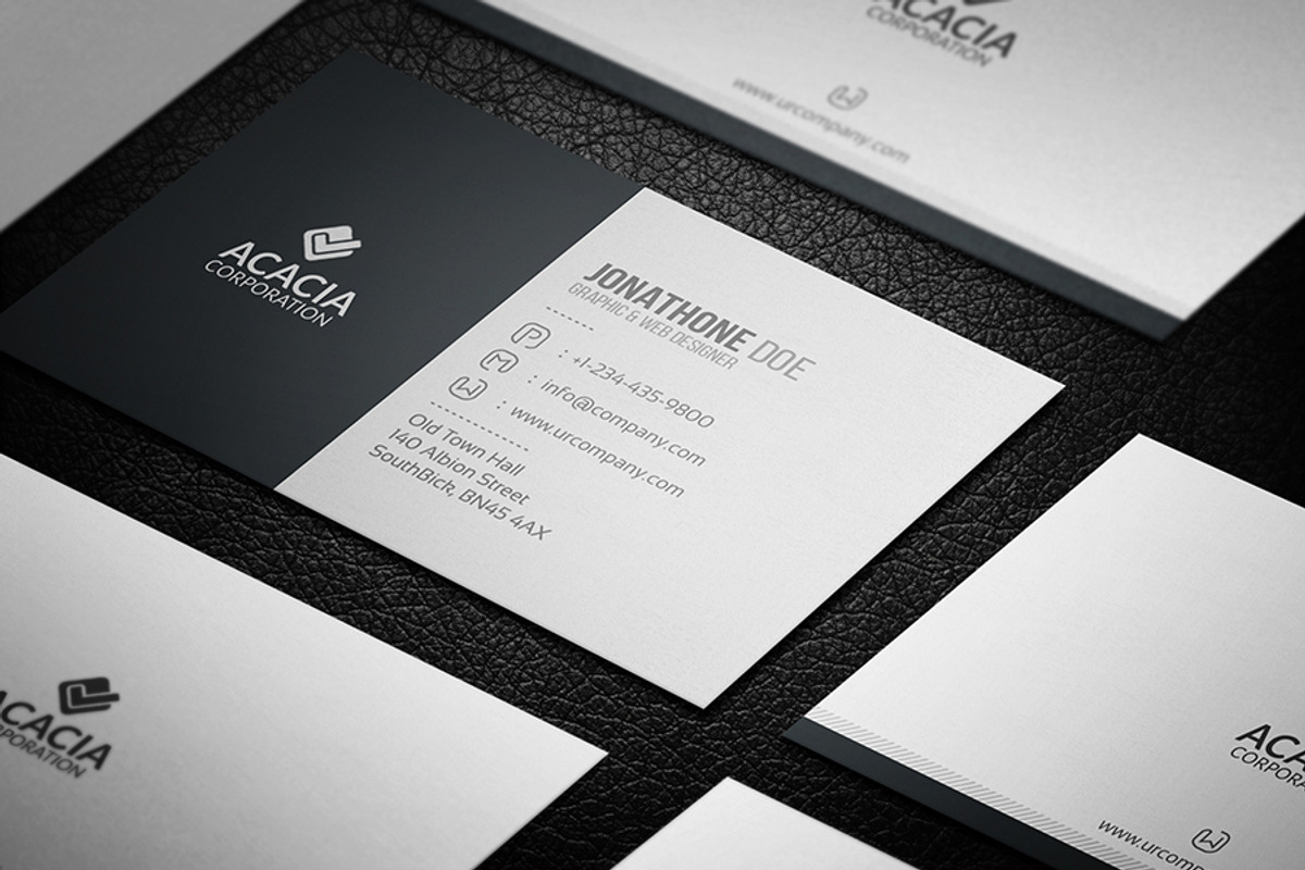 Creative and Simple Business Card, a Business Card Template by DesignGhar (Photo 2 of 6)