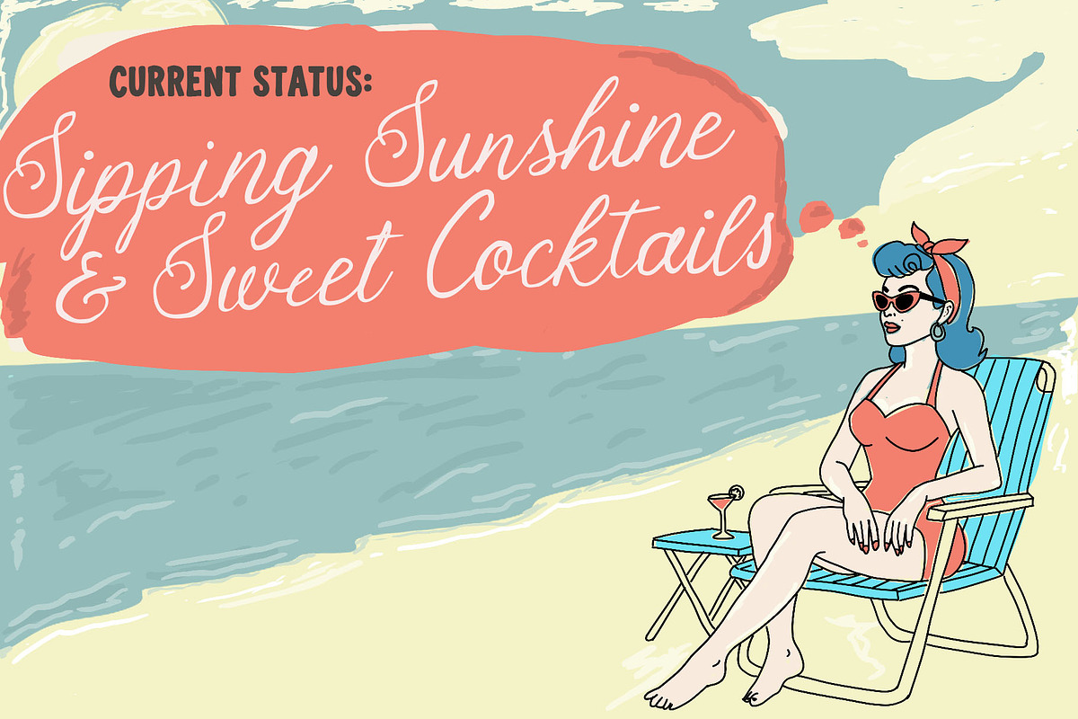 Girlsdayout Fiesta – Font Trio, a Handwritten Font by deadlock studio (Photo 5 of 12)