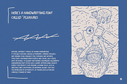 Pleasurize Handwritten Font, a Handwritten Font by Typeparties (Thumbnail 2 of 6)