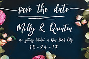 Hartley Font, a Script Font by Angie Makes (Thumbnail 4 of 12)