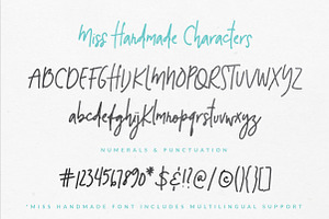 Miss Handmade Script