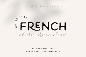 Le French - Organic Paired Duo