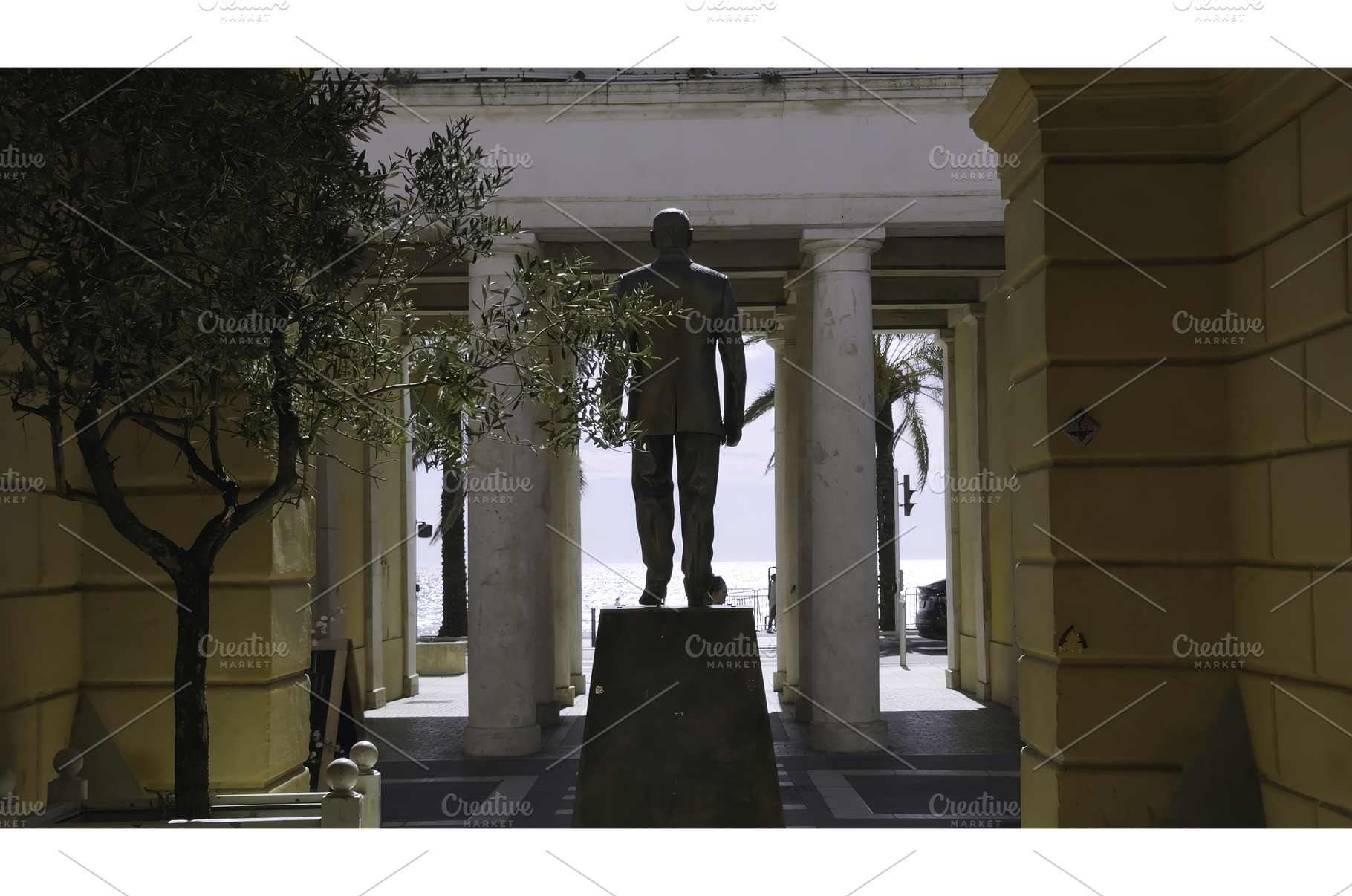 Bronze statue of sandro pertini, an Architecture Photo by Media Whale Stock
