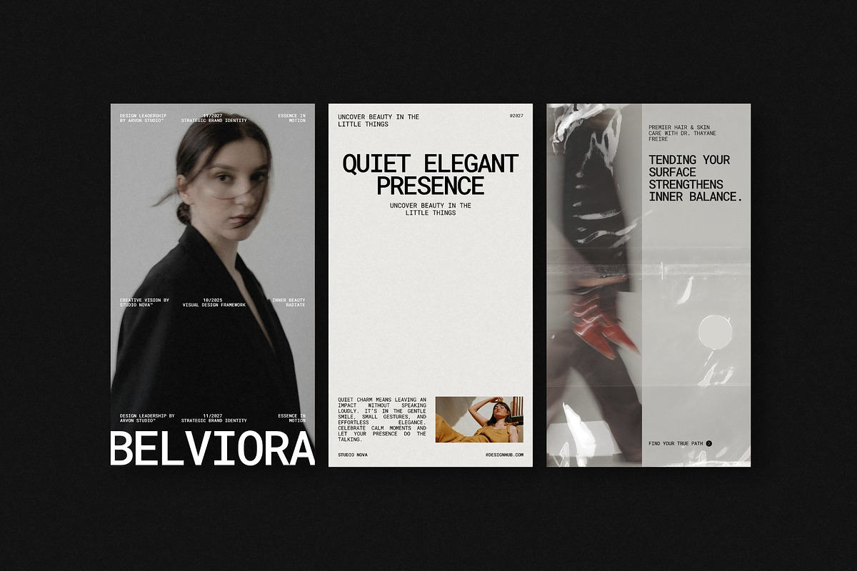 ZENO | Instagram Template (I), a Social Media Template by The Aesthetic Studio (Photo 2 of 10)