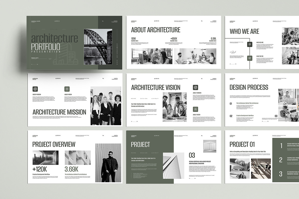 Architecture Portfolio Presentation