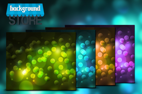 Simple Bokeh Background