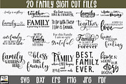 Family Sign Bundle - Farmhouse Signs, a Decorative Illustration by OldMarket Designs (Thumbnail 2 of 11)