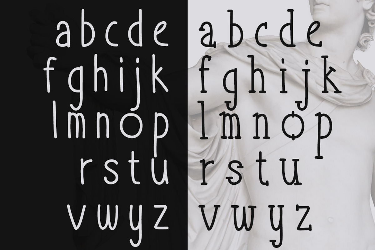 Take It or Leave It - 3 font family preview 4