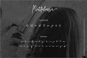 Mattalessa Signature Business Font, a Script Font by suhadidesign (Thumbnail 7 of 7)