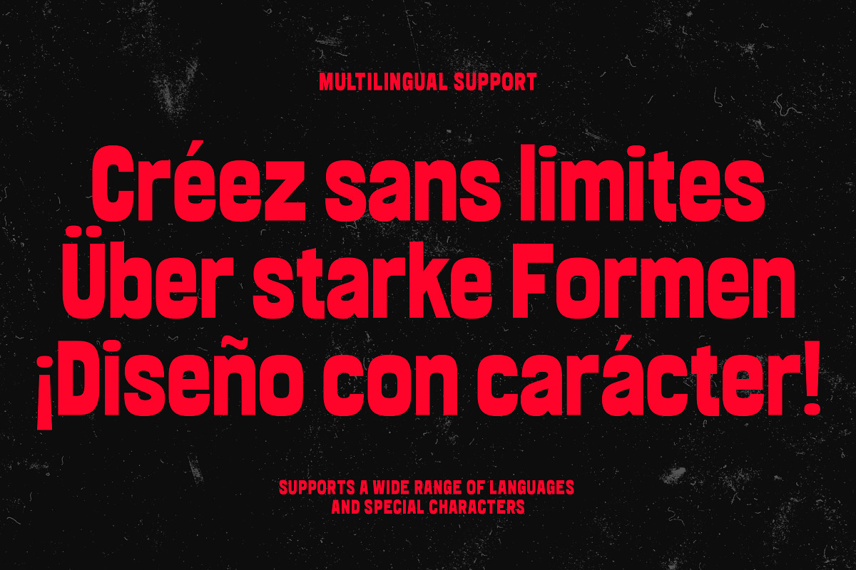 Bosden – Bold Display Sans Font, a Sans Serif Font by Sekyra Lab (Photo 5 of 11)