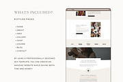 Wix Website Template - Photography, a Wix Template by Nes Design Co (Thumbnail 13 of 19)