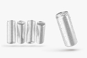 Glossy Metallic Can Bundle, a Product Mockup by Graphic Bird (Thumbnail 16 of 19)