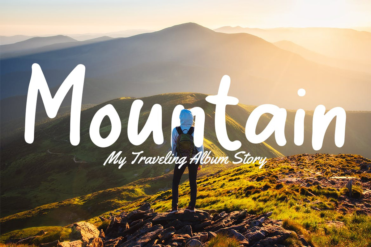 Travel Journal - Handwriting Font, a Sans Serif Font by TokoPress (Photo 5 of 10)