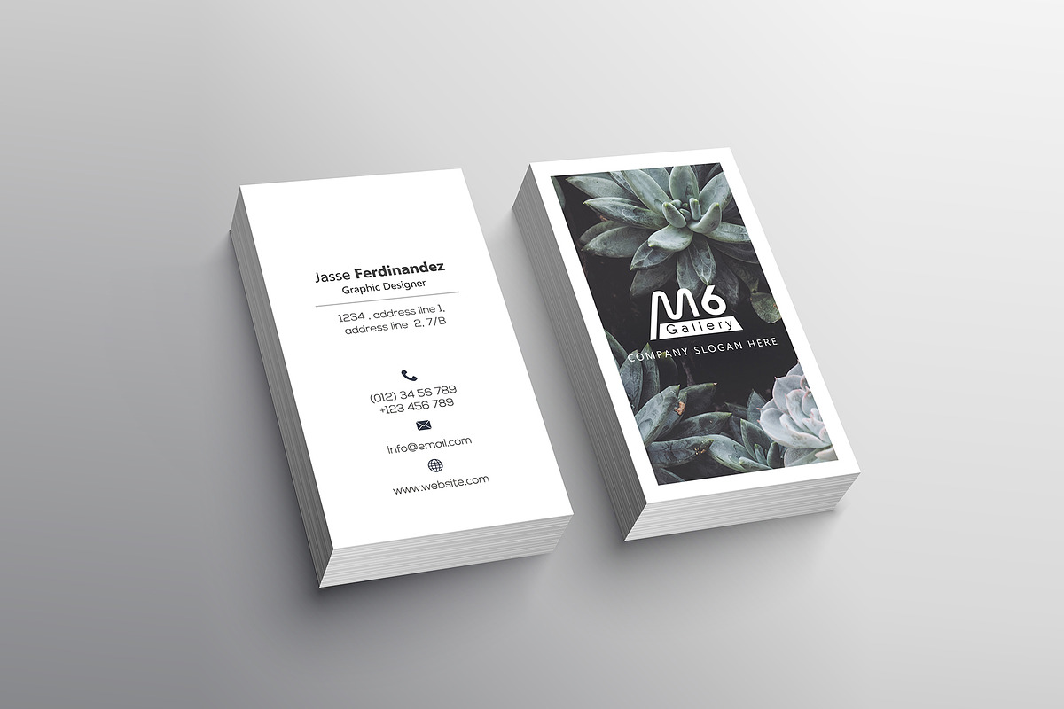 Unique 50 Business Card Bundle, a Business Card Template by M6 Gallery (Photo 112 of 151)