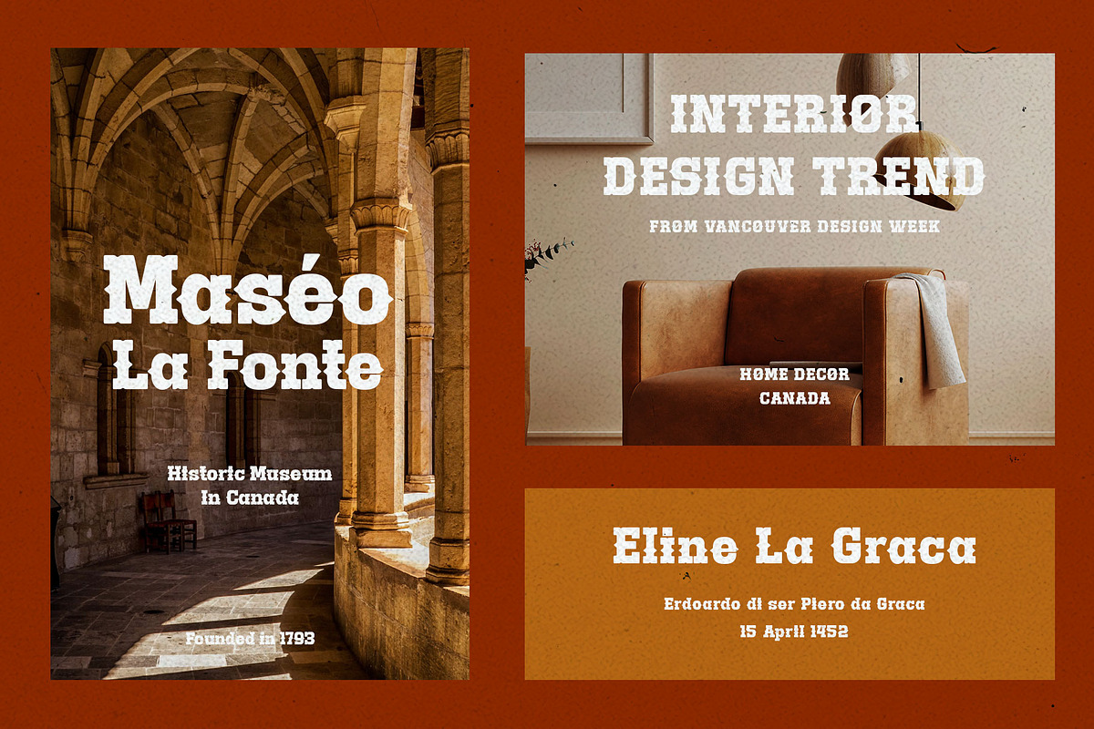 Burgeon Decorative Western font, a Serif Font by RantautypeStudio (Photo 9 of 15)