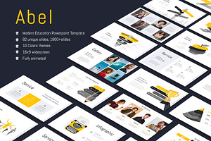 Abel-Education Template Powerpoint