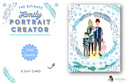 Portrait Creator Winter Family, a Person Illustration by Lauren Lesley Studio (Thumbnail 15 of 17)
