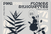 MONOCHROME Gradient & Floral Overlay, a Texture Graphic by Oksana Trygub (Thumbnail 5 of 15)