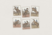Rodeo Cowboy PNG, Vintage Western, an Illustration by SharpMarketplace (Thumbnail 1 of 4)