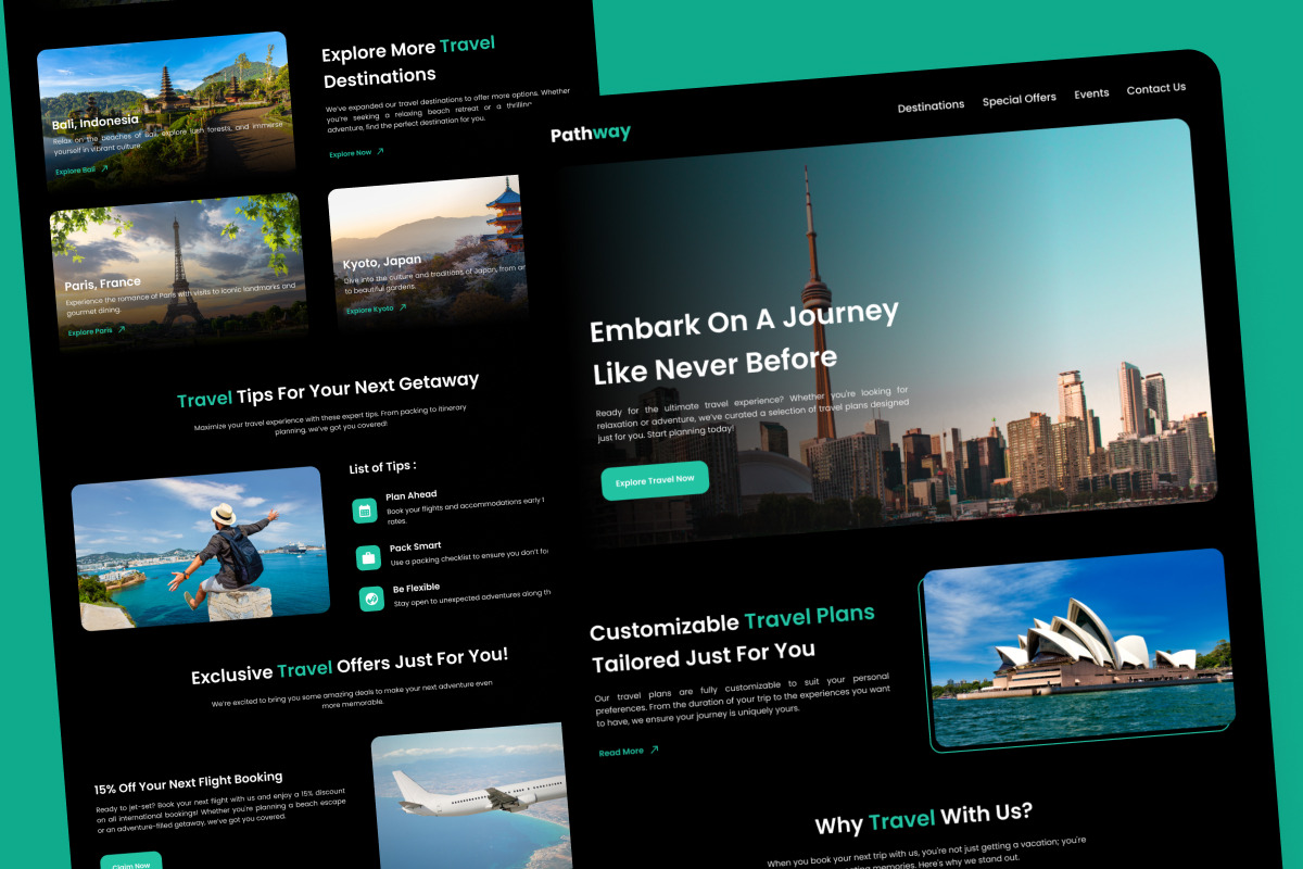 Pathway - Travel Email Newsletter, an Email Template by productype1 (Photo 3 of 5)