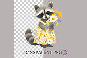 Floral Spring Animals Clipart, Goose, an Animal Illustration by Nicole Branger Art (Thumbnail 4 of 22)