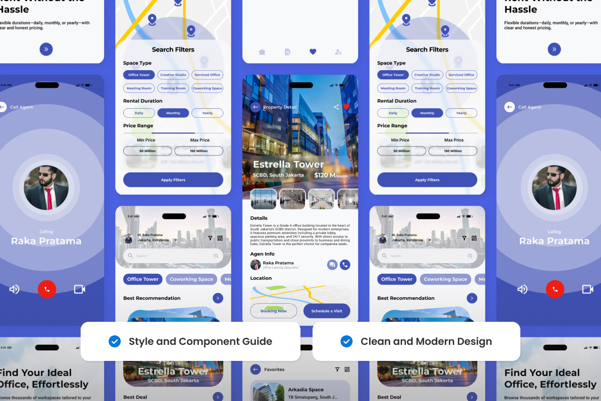 Zone - Real Estate UI App Design, an App Template by productype1 (Photo 3 of 5)