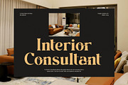 Cikon Luxury Fashion Serif Font, a Serif Font by Graphicxell (Thumbnail 6 of 8)