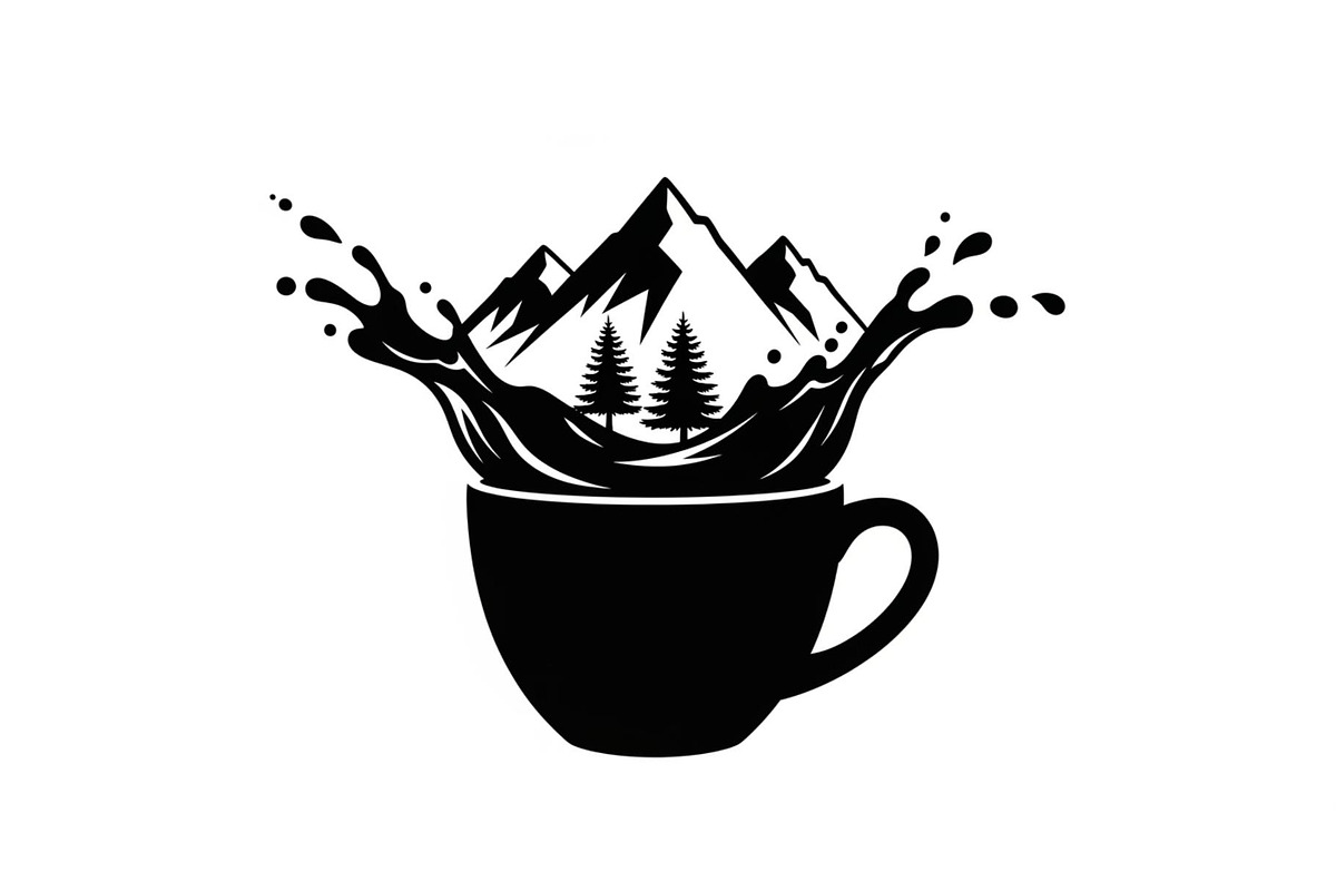 Mountain Coffee Cup Design Bundle, an Illustration by yasushie (Photo 24 of 31)