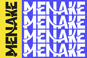 Menake Modern Sans Serif, a Sans Serif Font by Perfectype (Thumbnail 8 of 10)