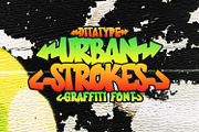 Urban Stroke, a Symbol Font by Ditatype (Thumbnail 1 of 11)