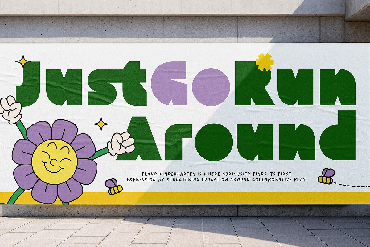 Foire - Playful Bold Solid Font, a Sans Serif Font by Typia Nesia (Photo 9 of 12)