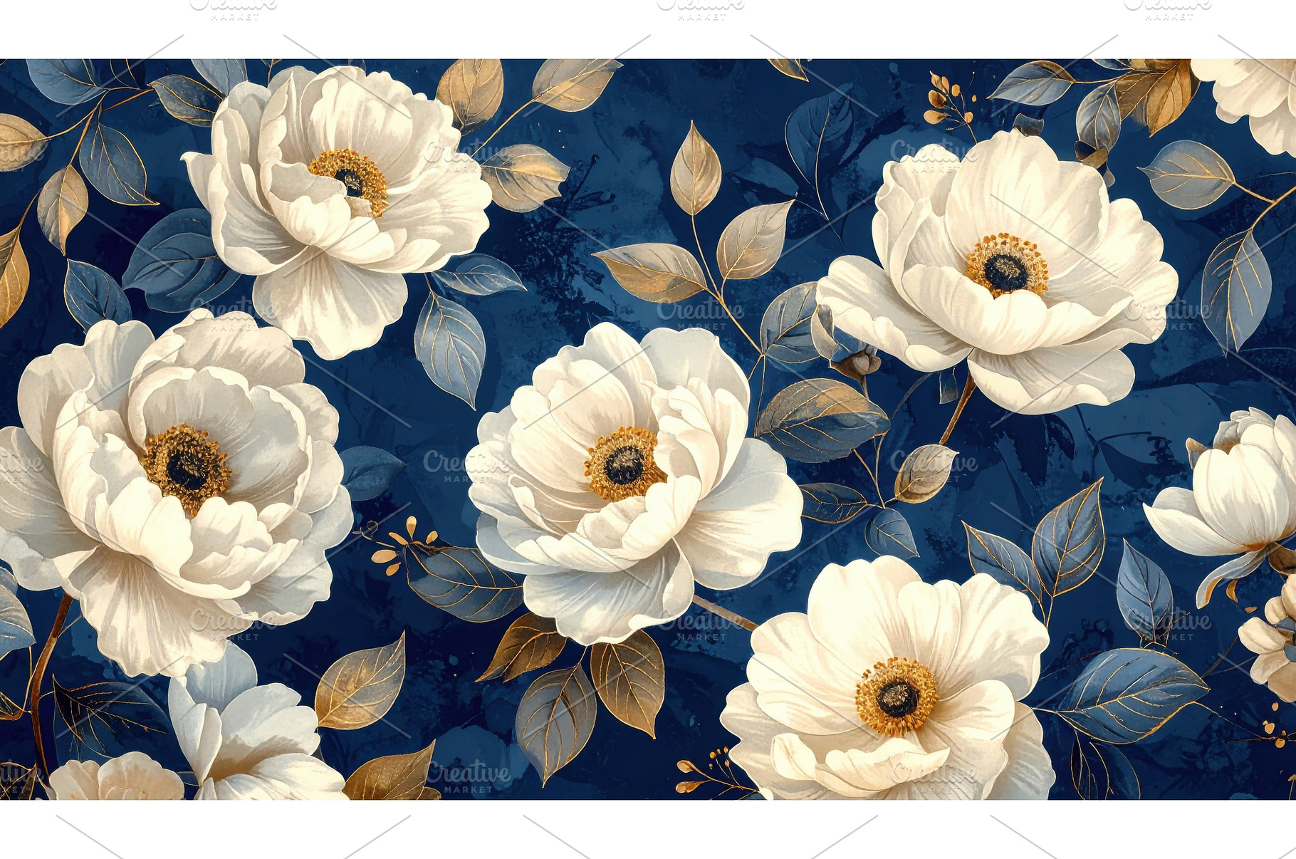 Floral pattern featuring white, a Nature Photo by Igor Tichonow