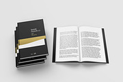 Hardcover Book Mockup, a Print Template by KIPET (Thumbnail 11 of 15)