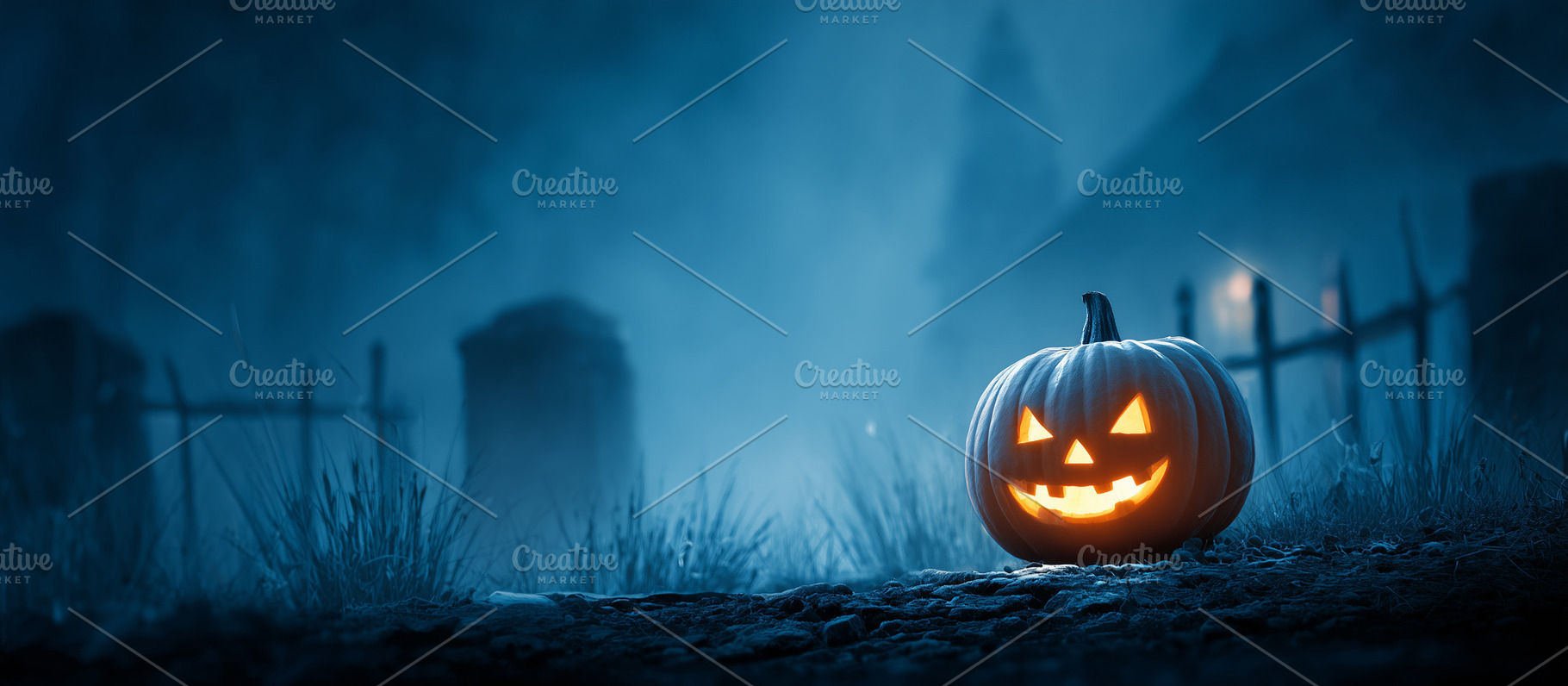 Glowing jack-o-lantern pumpkin, a Holiday Photo by MistyDay