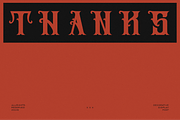 Delysium - A Display Font, a Blackletter Font by Hanstype.com (Thumbnail 9 of 9)