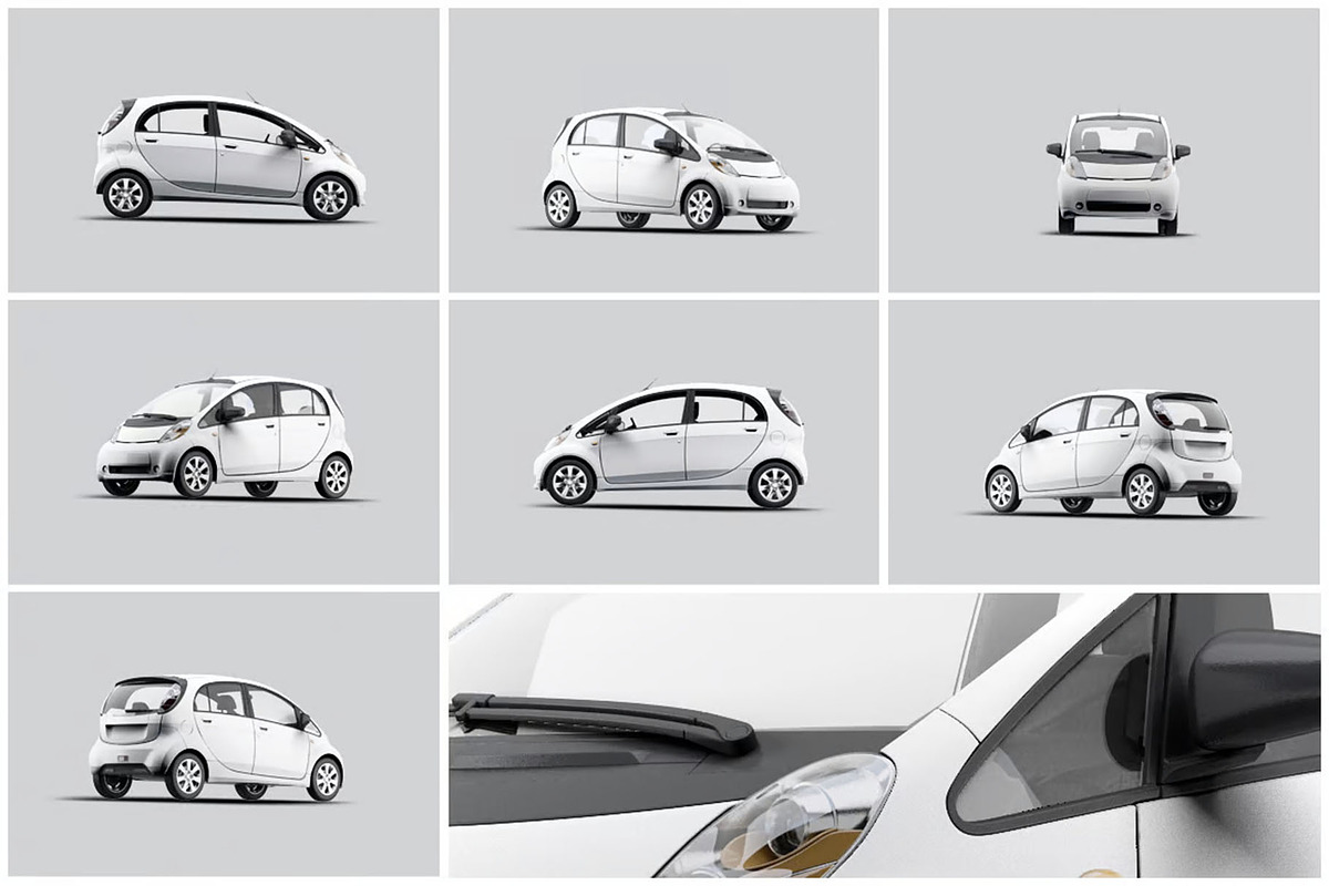 Cars Mock-up, a Product Mockup by DesignRushMarket (Photo 4 of 11)